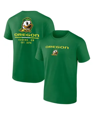 Men's Fanatics Green Oregon Ducks Game Day 2-Hit T-shirt