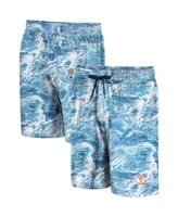 Men's Colosseum Blue Virginia Cavaliers Realtree Aspect Ohana Swim Shorts