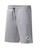 Men's Msx by Michael Strahan Heather Gray Miami Dolphins Trainer Shorts