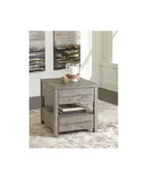 Krystanza Rectangular End Table