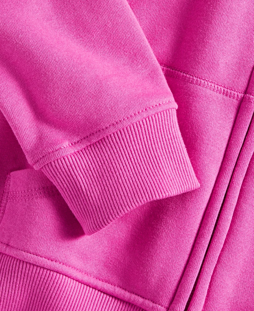 Nautica Little Girls Zip-Up Fleece Hoodie