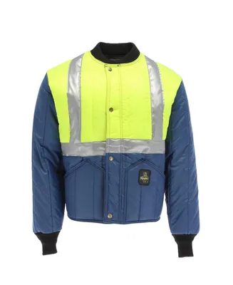 RefrigiWear Big & Tall HiVis Cooler Wear Insulated Winter Jacket