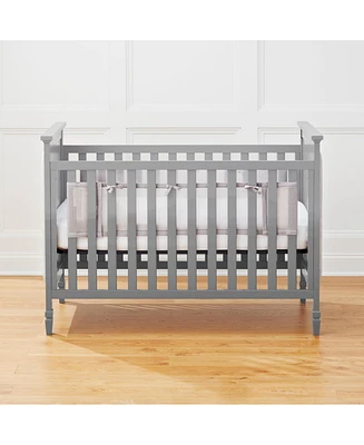 BreathableBaby Breathable Mesh Liner for Full-Size Cribs, Classic 3mm (Size 2FS Covers 2 Sides)