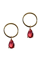 seree Layla — Pink zircon earrings