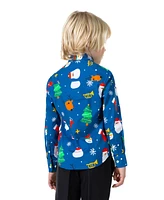 OppoSuits Toddler and Little Boys Festivity Long Sleeves Shirt