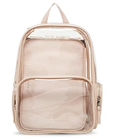 Steve Madden Clear Backpack with Laptop Pouch