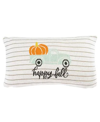 Safavieh Pumpkin Truck Pillow