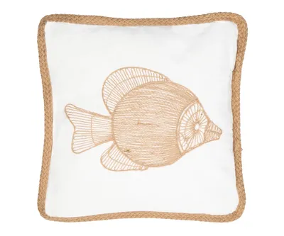 Safavieh Nilam Fish 18" x 18" Pillow