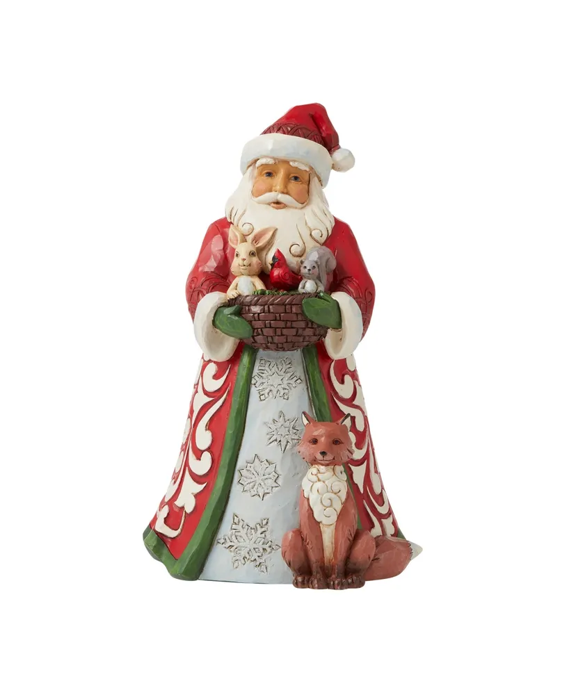 Jim Shore Santa with Animals Figurine