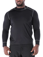 RefrigiWear Men's Lightweight Stretch Knit Base-Layer Top