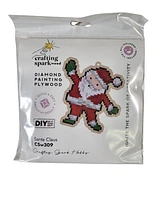 Crafting Spark Santa Claus CSW309 Diamond Painting on Plywood Kit