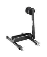 Bike Floor Stand - Foldable Bicycle Rack with Connection Points for Touchless Parking of Multiple Mountain, Road, or Bmx Bikes by Rad Sportz (Black)