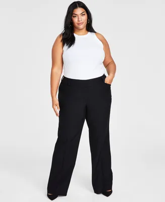 I.n.c. International Concepts Plus and Petite Curvy Bootcut Pants, Created for Macy's