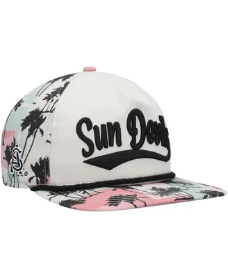Men's New Era Cream Arizona State Sun Devils High Tide Golfer Snapback Hat