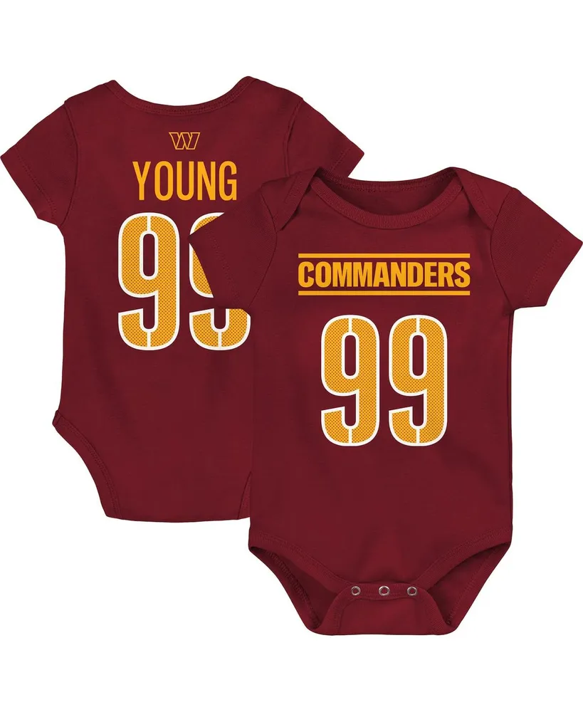 Newborn & Infant Russell Wilson Orange Denver Broncos Mainliner Player Name Number Bodysuit