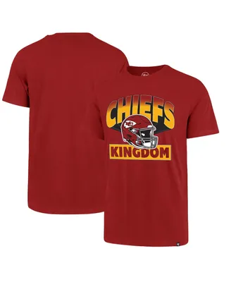 Men's '47 Brand Red Kansas City Chiefs Kingdom Super Rival T-shirt