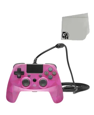 Wired PS4 Controller with 3M Cable Bubblegum Camo Bolt Axtion