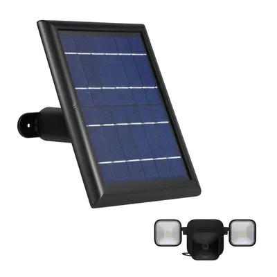 Wasserstein Solar Panel Compatible with Blink Floodlight & Blink Outdoor Camera - Solar Power for Your Blink Home Security System