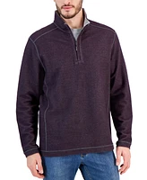 Tommy Bahama Men's Bayview Reversible Quarter-Zip Sweater