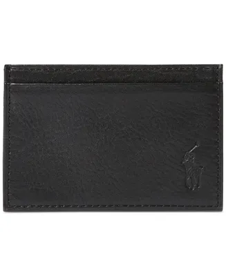 Polo Ralph Lauren Men's Pebbled Leather Card Case
