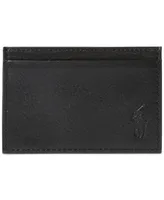 Polo Ralph Lauren Men's Pebbled Leather Card Case