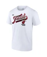 Men's Fanatics White Miami Heat 2023 Eastern Conference Champions Locker Room Big and Tall T-shirt