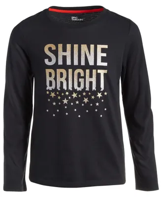 Epic Threads Big Girls Shine Bright Print Long-Sleeve T-Shirt, Created for Macy's