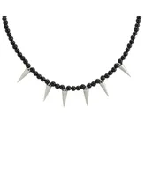 Rebl Jewelry Alfie Beaded Spike Necklace