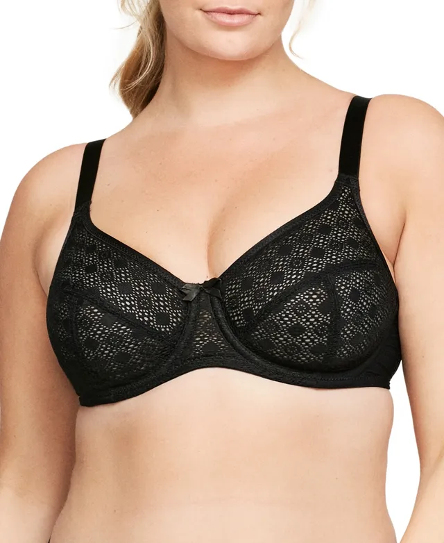 Glamorise Women's Plus Size Front Close Wonder Wire Bra with Smoothing Back  - Macy's
