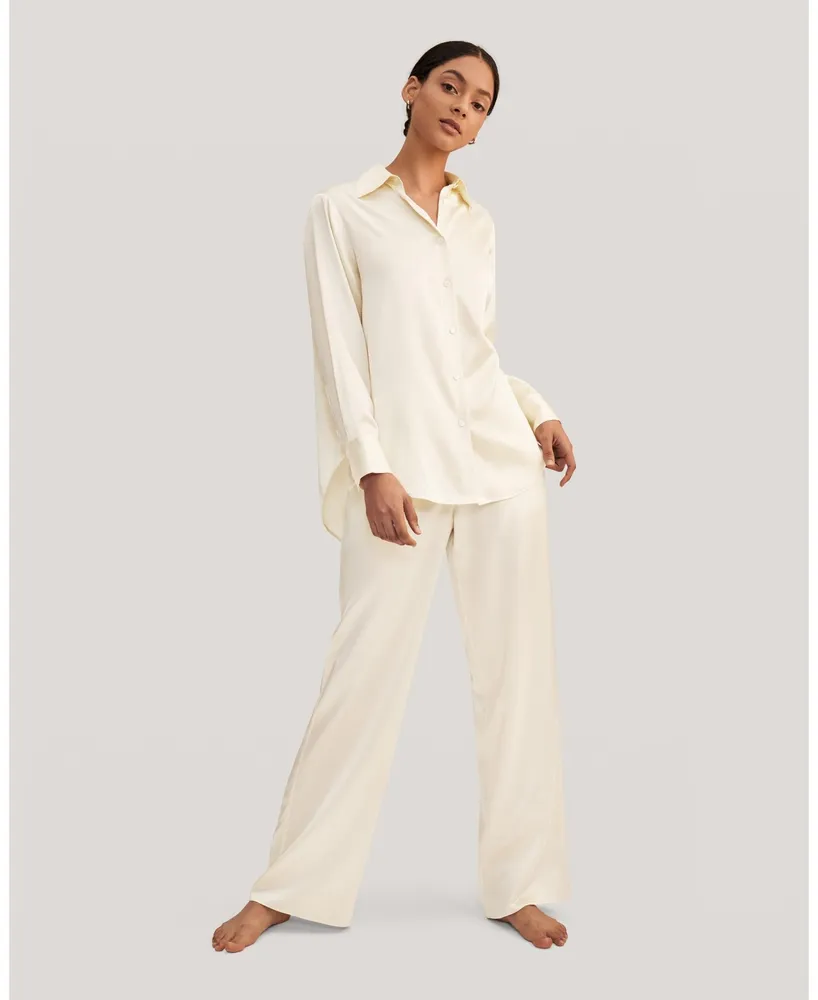 Lilysilk Women's Viola Over d Silk Pajama Set For Women