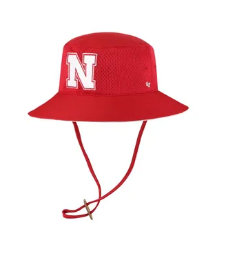 Men's '47 Brand Scarlet Nebraska Huskers Panama Pail Bucket Hat