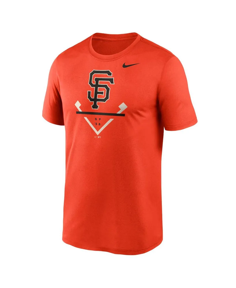 Men's Nike Orange San Francisco Giants Icon Legend T-shirt