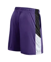 Men's Fanatics Purple Colorado Rockies Primary Logo Shorts