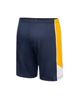 Men's Colosseum Navy West Virginia Mountaineers Haller Shorts