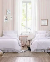 Laura Ashley Eyelet Ruffle Microfiber Comforter Set Collection