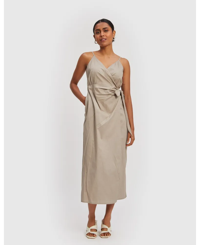 Reistor Women's Strappy Wrap Dress