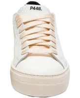 P448 Women's Thea Lace-Up Low-Top Platform Sneakers