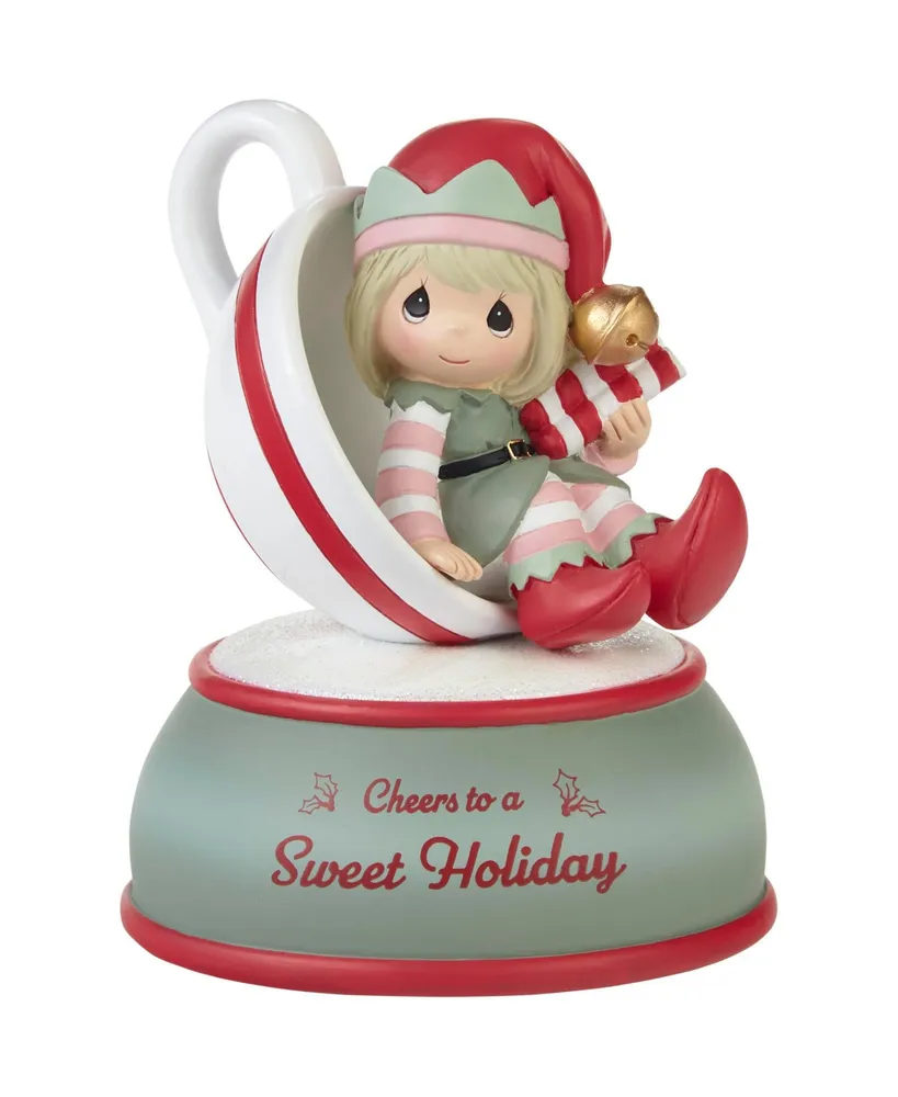 Precious Moments Cheers To A Sweet Holiday Resin Musical