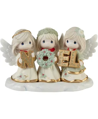 Precious Moments Joyeux Noel Limited Edition Bisque Porcelain Figurine