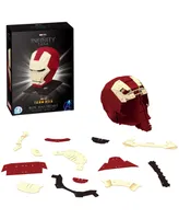 4D Cityscape Marvel the Infinity Saga Iron Man Helmet 3D Puzzle, 92 Pieces