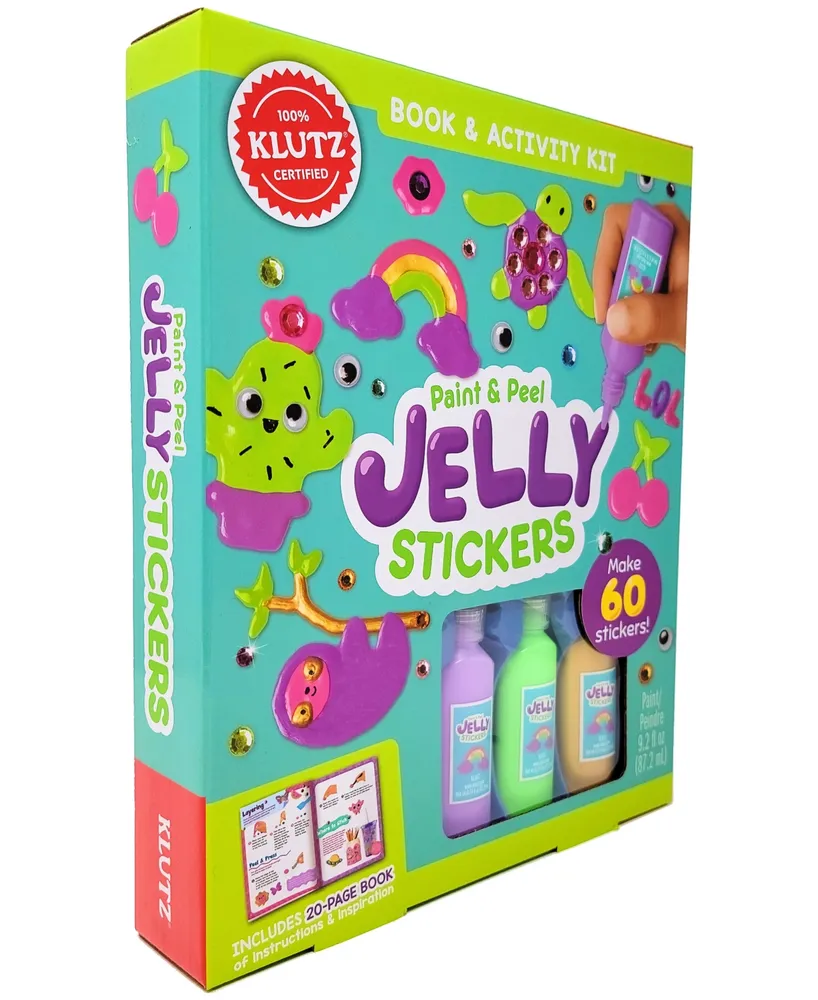 Klutz Paint Peel Jelly Stickers