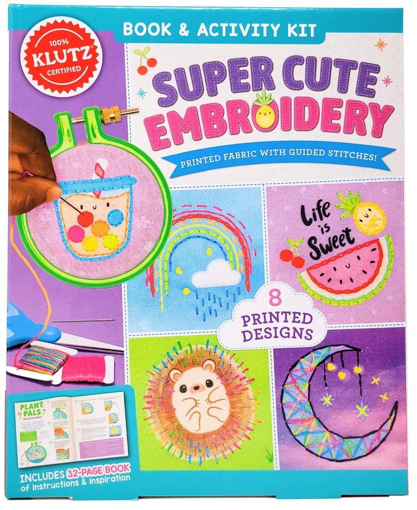 Klutz Super Cute Embroidery Set