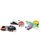 Popular Playthings Micro Mix or Match Vehicles Set, 27 Pieces