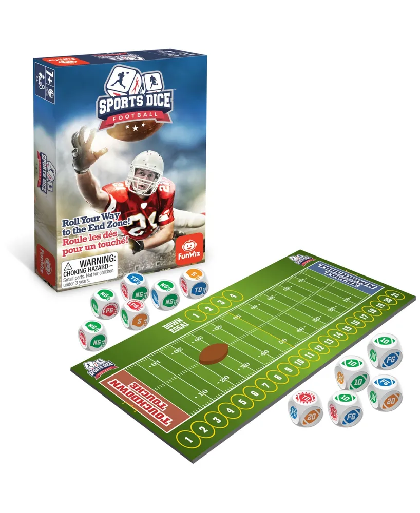 Foxmind Games Sports Dice Football Family Game
