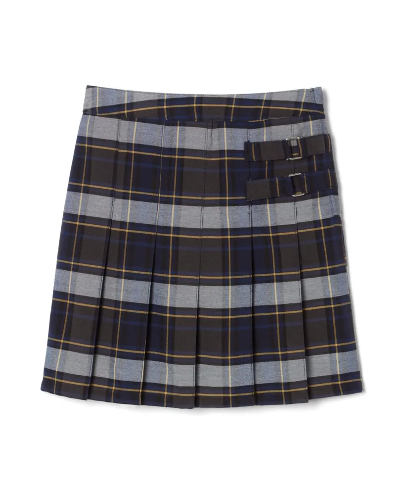 French Toast Big Girls Adjustable Waist Plaid Two-Tab Scooter Skirt