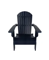 WestinTrends Outdoor Patio All-weather Folding Adirondack Chair
