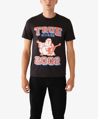 True Religion Men's Short Sleeve 2002 Buddha T-shirt