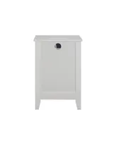 3 Drawer Nightstand With Charging Station And Usb Ports & Power Outlets, Wooden Bedside