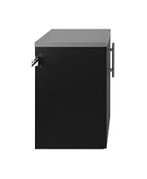 Prepac 30" 2-Door Composite Wood Hang-ups Base Storage Cabinet