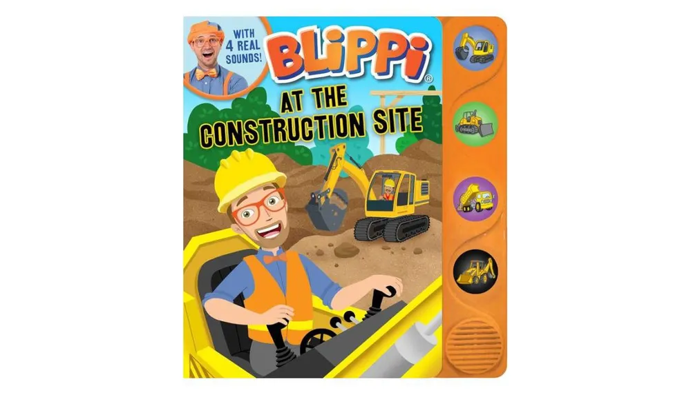 Blippi: At the Construction Site by Editors of Studio Fun International